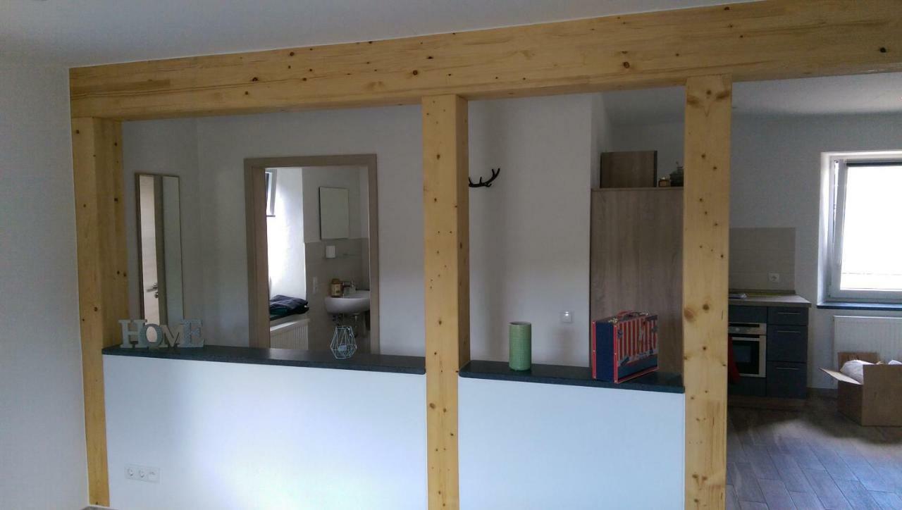 Ferienwohnung Beim Hooch Traud Brucktal Exterior foto